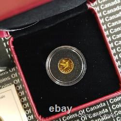 2013 Canada 25 Cents Fine Gold Coin Hummingbird #coinsofcanada