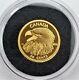 2013 Canada Bald Eagle 50 Cent 1/25 Oz 99.99% Pure Gold Proof Coin