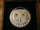 2014 $250 Canadian Dollar'in The Eyes Of The Snowy Owl'- Pure Silver Kilo Coin