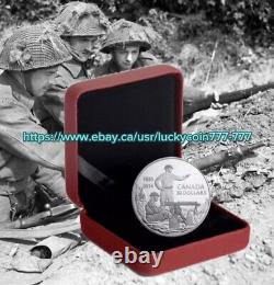 2014 $30 2 oz. Fine Silver Coin Declaration Of The Second World War