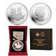 2014 $50 Maple Leaves 5 Oz Fine Silver High Relief Proof Coin Mintage 2,500