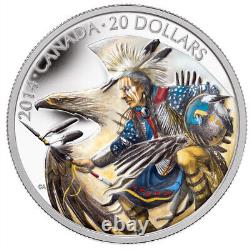 2014 Canada $20 Legend of Nanaboozhoo 1oz. 9999 Silver Coin -Royal Canadian Mint