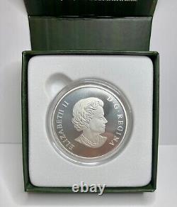 2014 Canada $200 Pure Silver. 9999 Coin Towering Forests Of Canada Original Box