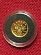 2014 Canada 50-cent Quebec/charlottetown 1/25 Oz Pure Gold Coin Boxed & Coa