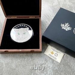 2015 $250 In the Eyes of the Cougar Silver Kilo Coin