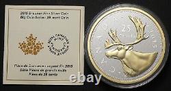 2015 Big Coin 25 Cents 5oz 9999 Pure Silver #20866