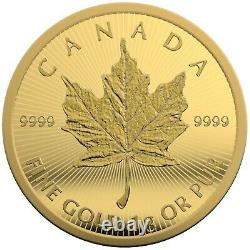 2015- Canada 1 Gram. 9999 Gold Maple Leaf 50 Cent Coin