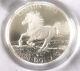 2015, Canada, $100, Proof, 99.99% Silver, Little Iron Horse, Encaps. In Rcm Box