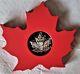 2015 Canada $20 Fine Silver Coin Maple Leaf Shaped Free Shipping