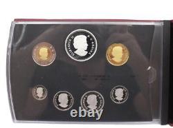 2015 Canadian Fine Silver Proof Set 50th Anniversary of the Canadian Flag