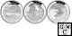 2015 Celebrating Franklin Carmichael Prf $15 Silver 3-coin Set 9999 Fine (16962)