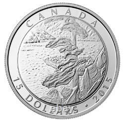 2015 Celebrating Franklin Carmichael Prf $15 Silver 3-Coin Set 9999 Fine (16962)