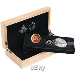 2015 Looney Tunes Bugs Bunny and Friends Pocket Watch and 14K Gold Coin