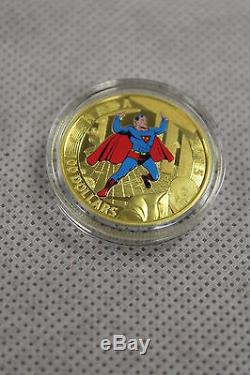 2015 Royal Canadian Mint $100 Gold Coin Superman Comic Book Covers #4 (1940)