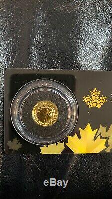 2016 1/10 oz Canadian Gold Growling Cougar Call of the Wild $20 Gold In Assay
