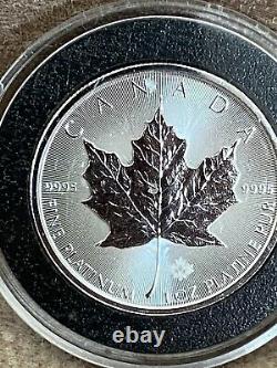 2016 1 oz Platinum Canadian Maple Leaf Coin $50.9995 Fine BU