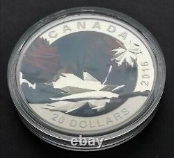 2016 $20 Fine Silver Coin Geometry In Art The Maple Leaf