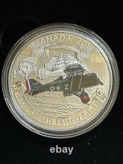 2016 Canada aircraft of the First World War WW1 3 coins set with metal case