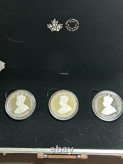 2016 Canada aircraft of the First World War WW1 3 coins set with metal case