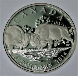 2016 Canadian 1 oz. 9999 silver coin BISON with COA & box