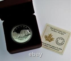 2016 Canadian 1 oz. 9999 silver coin BISON with COA & box