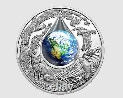2016 Royal Canadian Mint $20 Dollars Fine Silver Coin Mother Earth Limited Qty