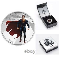 2016 Silver Batman v Superman Coin Set SUPERMAN & LOGO