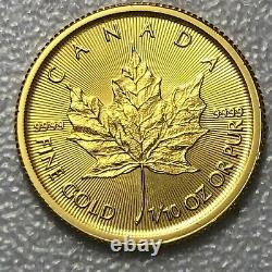 2017 1/10oz Gold Maple Leaf Coin UNC/Uncirculated