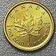 2017 1/10oz Gold Maple Leaf Coin Unc/uncirculated