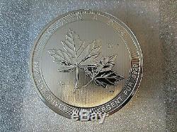 2017 10 oz Silver Magnificent Maple Leaf Coin (BU) (encapsulated)