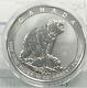 2017 $50 Canada 10 Oz. 9999 Fine Silver Silver Grizzly Bear Coin, Bu In Capsule