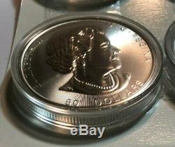 2017 $50 Canada 10 oz. 9999 Fine Silver Silver Grizzly Bear Coin, BU in Capsule
