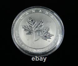 2017 $50 Fine 10 tr oz Silver Coin Magnificent Maple Leaves Leaf Canada 9999 Ag