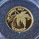 2017 Canada 50 Cent 1/25 Oz 99.99 Pure Gold Coin Maple Leaves