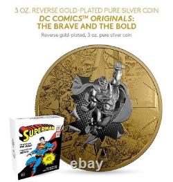 2017 DC Comics Originals Brave And Bold Silver Coin