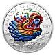 2017 Dragon Colorized 1-oz. 9999 Silver Royal Canadian Mint $158.88 Obo