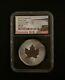 2018 $5 Canada 1 Oz Silver Double Incuse Maple Leaf Ms70 Ngc 30th Anniversary