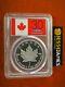 2018 $5 Modified Proof Silver Maple Leaf Pcgs Pr70 30 Year Anniversary Flag Labl