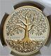2018 Canada $20 Tree Of Life 1oz Pure Silver Gld Plt Coin Ngc Pr69