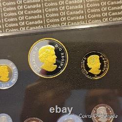 2018 Canada Fine Silver Proof Set Gold Plated Captain Cook Nootka #coinsofcanada