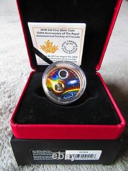 2018 METEORITE 150 Anniversary of Royal Astronomical Society 1 oz Silver Coin $2