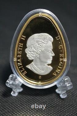 2018 Royal Canadian Mint $20 Fine Silver Coin Spring Pysanka