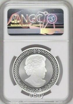2019 $5 Canadian Silver Maple Leaf NGC Modified PF70 Pride of Two Nations ER