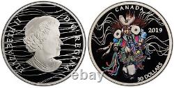 2019 Canada $30 Fine Silver Coin Fancy Dance PCGS PR69