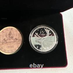 2019 Fine Silver 2-coin Set Royal Canadian Mint Coin Lore Back To Concept