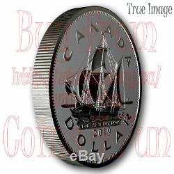2019 Matthew Heritage of Royal Canadian Mint $1 Pure Silver Piedfort Dollar Coin