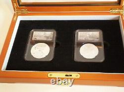2019 PRIDE of TWO NATIONS SILVER CANADIAN SET NGC PF70 FDI with SIGNATURES