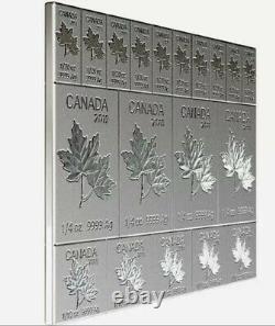 2019 Royal Canadian Mint MapleFlex 2 oz Silver Bar. 9999 fine (Sealed)