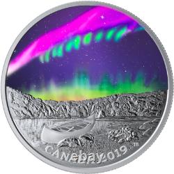 2019 Steve Sky Wonders $20 1OZ Pure Silver Proof Coin Canada Glow-in-Dark