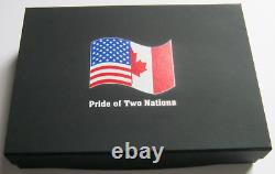 2019-W NGC PF70/70 FDI Pride of Two Nations SILVER EAGLE SET Rare Canada Set